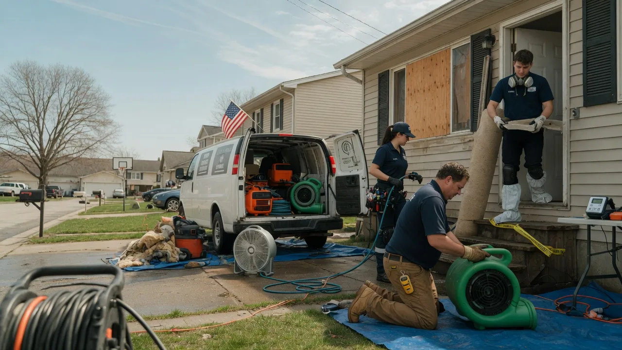 Water Damage Restoration in Butler, WI near me